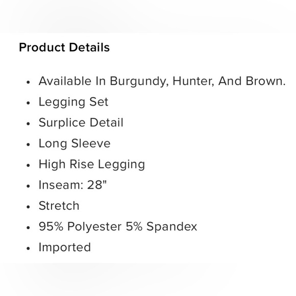 Get To Know You Legging Set | Hunter Green - Picture 6 of 7